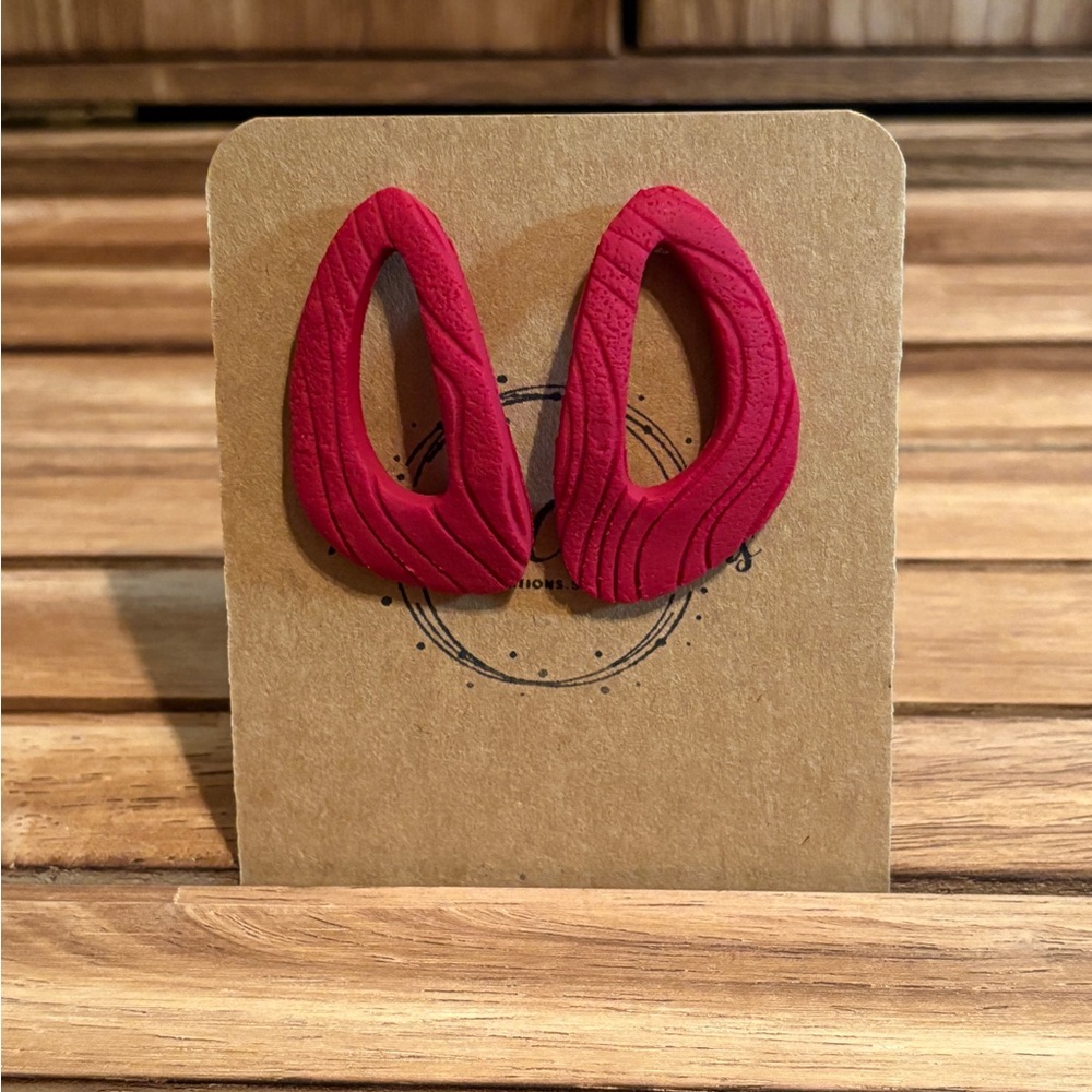 Small Batch Handmade Polymer Clay Earrings - Picture 12 of 12